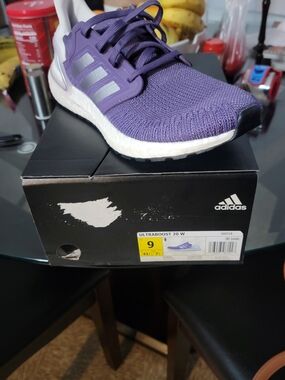 adidas Purple Ultraboost Knit Running Shoe